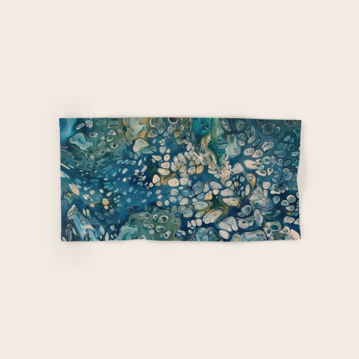 Underwater Abstract Fantasy Bath Towel Gallery Image 1