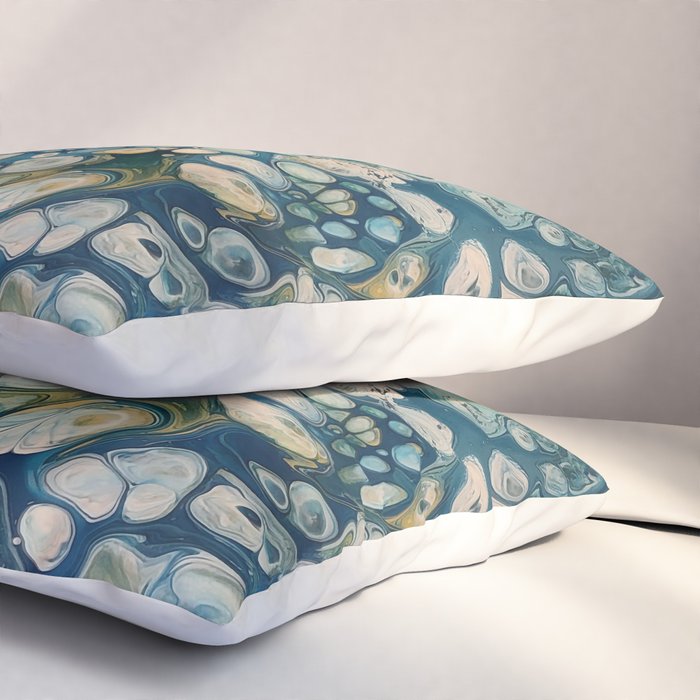 Underwater Abstract Fantasy Pillow Sham Gallery Image 3