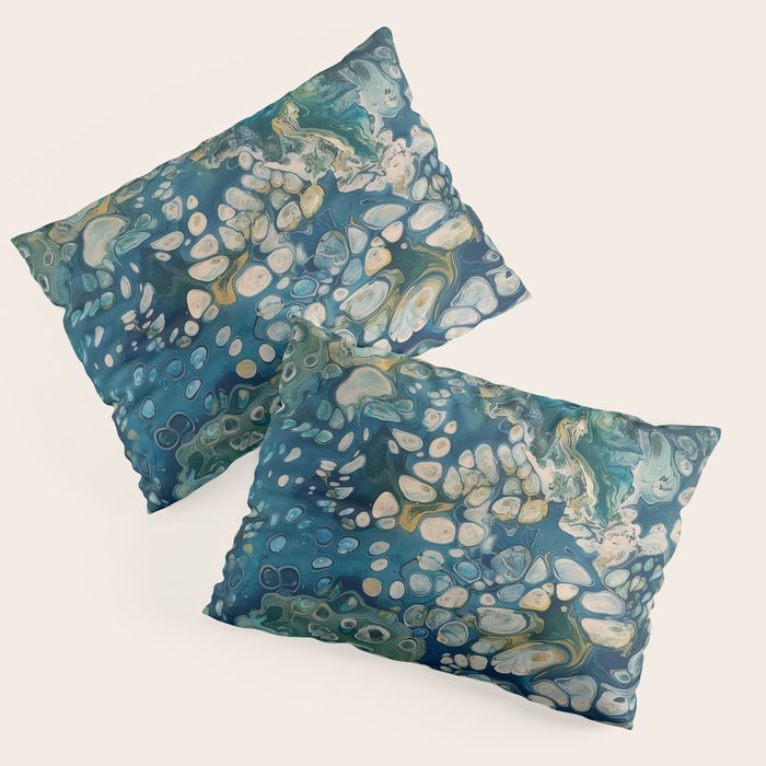 Underwater Abstract Fantasy Pillow Sham Gallery Image 3