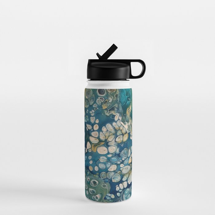 Underwater Abstract Fantasy Water Bottle Gallery Image 1