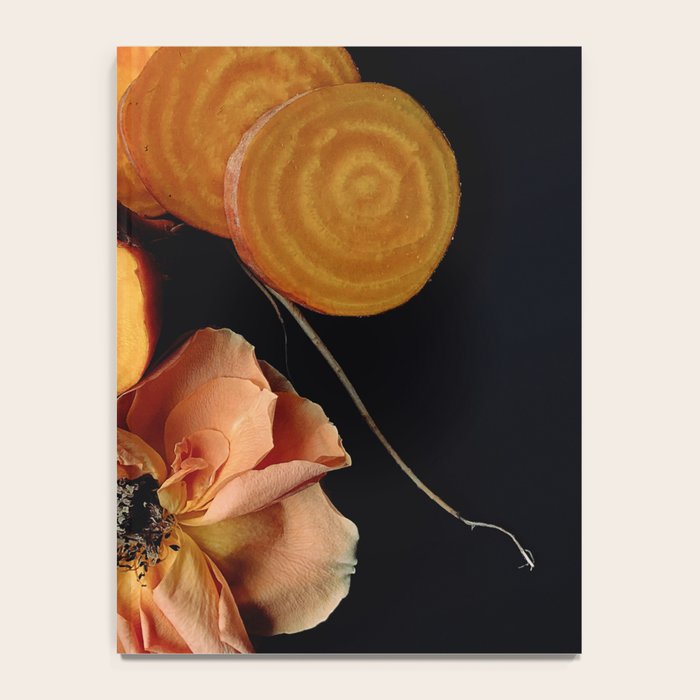 Moody Orange Beets and Rose Notebook Gallery Image 4
