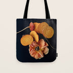 Moody Orange Beets and Rose Tote Bag Gallery Image 1