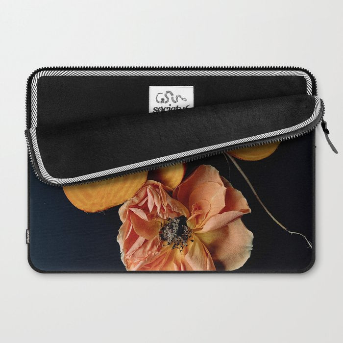 Moody Orange Beets and Rose Laptop Sleeve Gallery Image 2