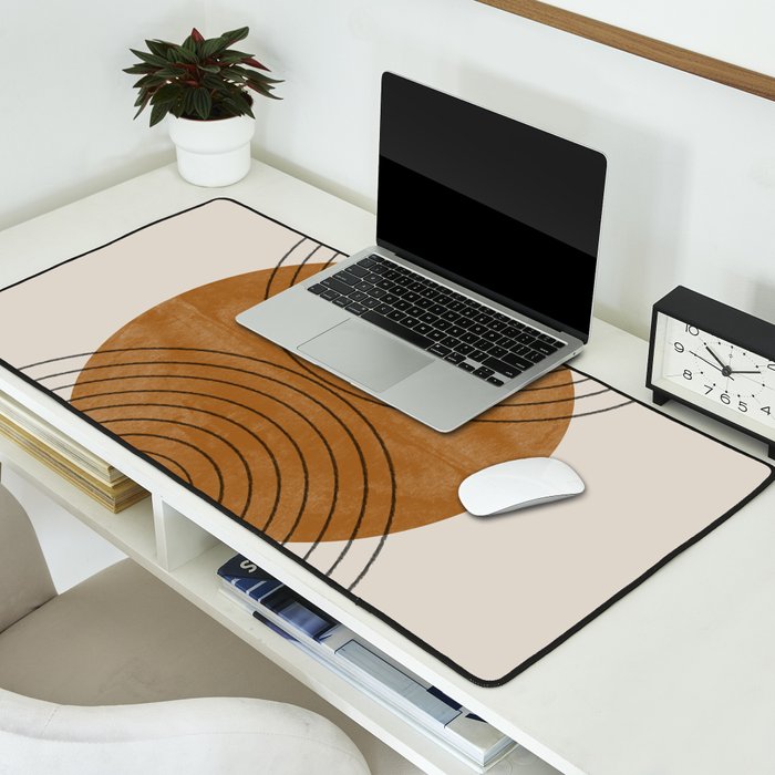Perfect Touch  Mid Century Modern Desk Mat Gallery Image 2