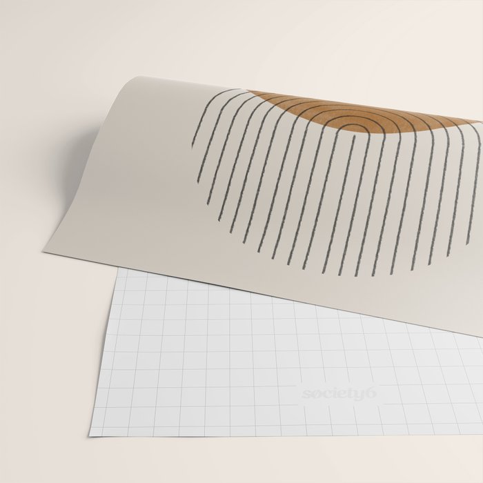 Perfect Touch  Mid Century Modern Wrapping Paper Gallery Image 2