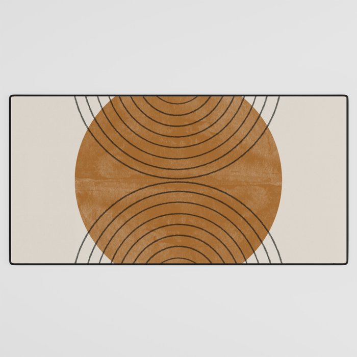 Perfect Touch  Mid Century Modern Desk Mat Gallery Image 3