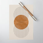Perfect Touch  Mid Century Modern Wrapping Paper Gallery Image 1