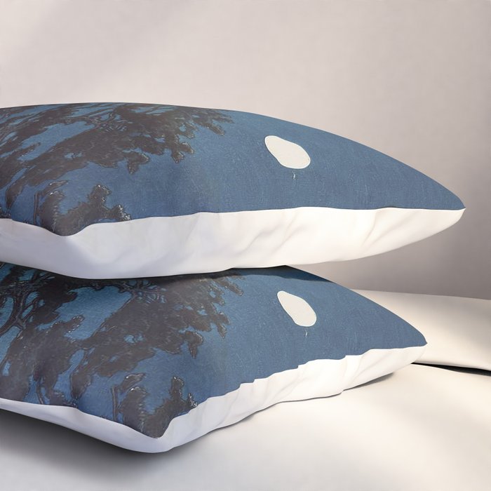 Spring Moon At Ninomiya Beach by Hasui Kawase å·ç¬ å·´æ°´ Pillow Sham Gallery Image 3