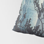 Spring Moon At Ninomiya Beach by Hasui Kawase å·ç¬ å·´æ°´ Pillow Sham Gallery Image 4