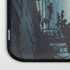 Spring Moon At Ninomiya Beach by Hasui Kawase å·ç¬ å·´æ°´ Laptop Sleeve Gallery Image 3
