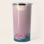 Moon and the Mountains - Landscape Photography Travel Mug Gallery Image 1