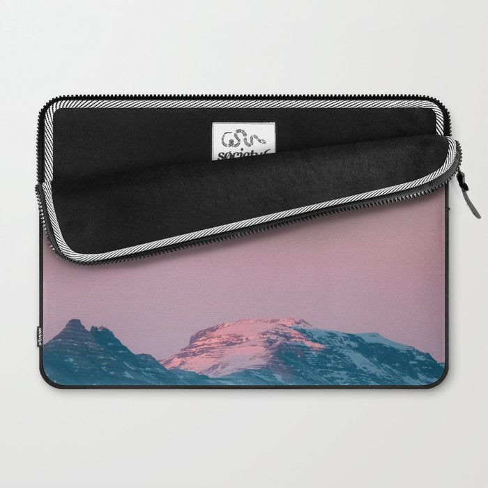 Moon and the Mountains - Landscape Photography Laptop Sleeve Gallery Image 2