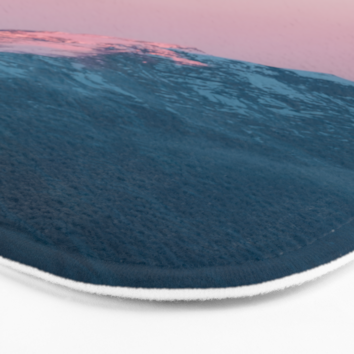 Moon and the Mountains - Landscape Photography Bath Mat Gallery Image 3