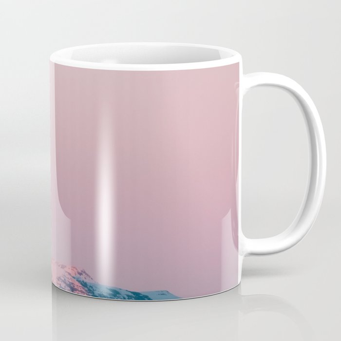 Moon and the Mountains - Landscape Photography Coffee Mug Gallery Image 1