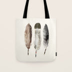 nature feathers Tote Bag Gallery Image 1