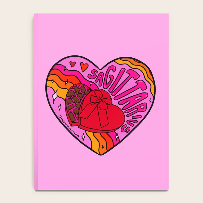 Sagittarius Valentine Notebook Gallery Image 4