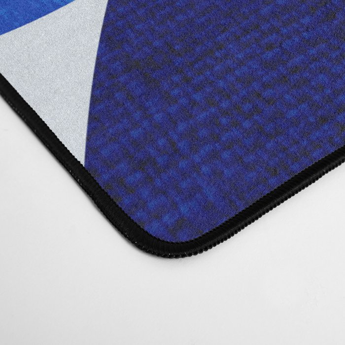 Matisse geometric shapes in blue hues Desk Mat Gallery Image 4