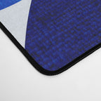 Matisse geometric shapes in blue hues Desk Mat Gallery Image 4
