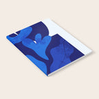 Matisse geometric shapes in blue hues Notebook Gallery Image 2