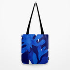 Matisse geometric shapes in blue hues Tote Bag Gallery Image 2