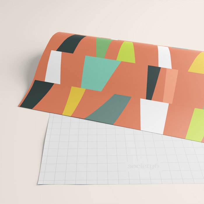 Modern Geometric 38 Wrapping Paper Gallery Image 2