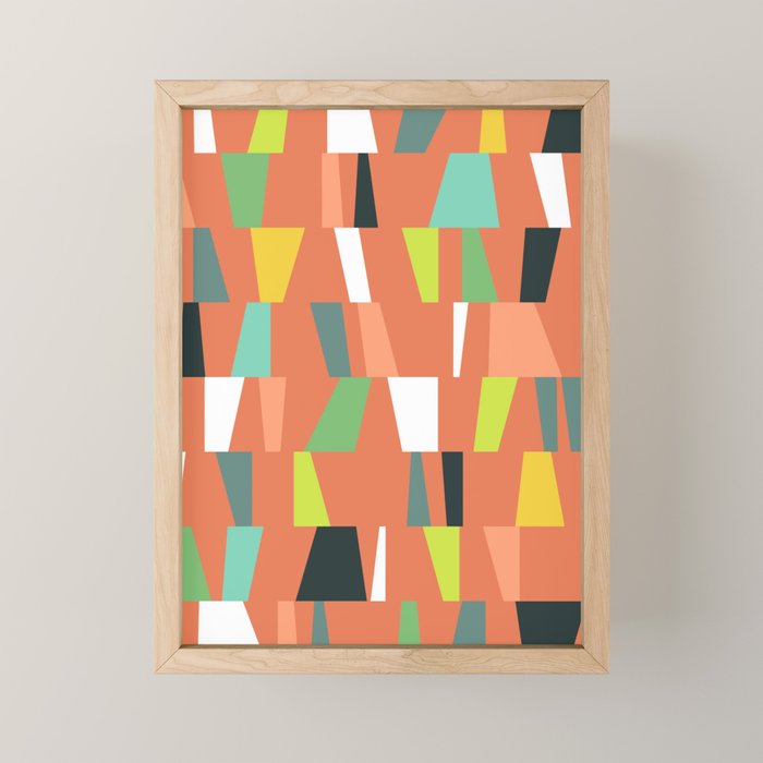 Modern Geometric 38 Mini Art Print Gallery Image 1