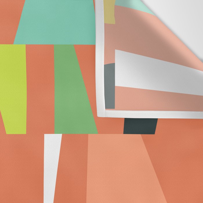 Modern Geometric 38 Wall Tapestry Gallery Image 3