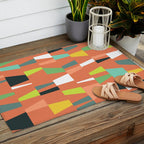 Modern Geometric 38 Outdoor Rug Gallery Image 2