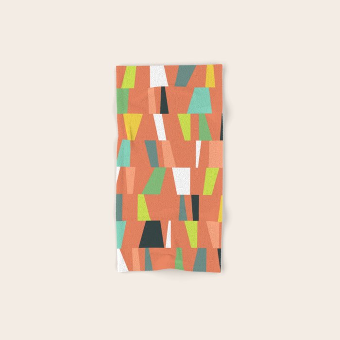 Modern Geometric 38 Bath Towel Gallery Image 1