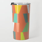 Modern Geometric 38 Travel Mug Gallery Image 3