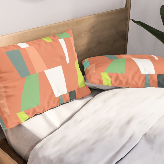 Modern Geometric 38 Pillow Sham Gallery Image 2