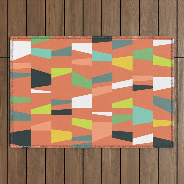 Modern Geometric 38 Outdoor Rug Gallery Image 1