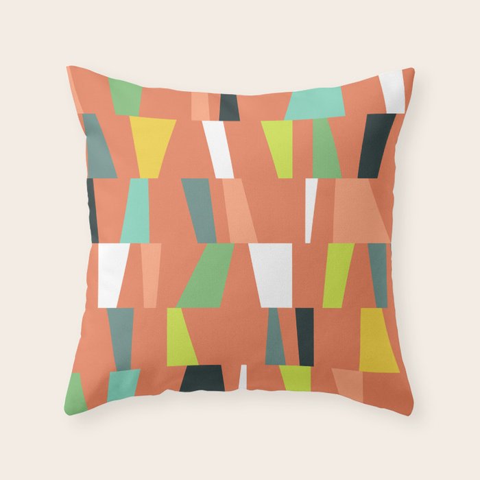 Modern Geometric 38 Throw Pillow Gallery Image 6