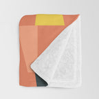 Modern Geometric 38 Throw Blanket Gallery Image 3