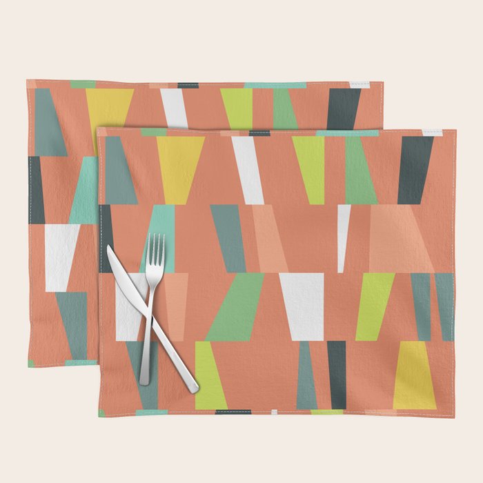 Modern Geometric 38 Placemat Gallery Image 1
