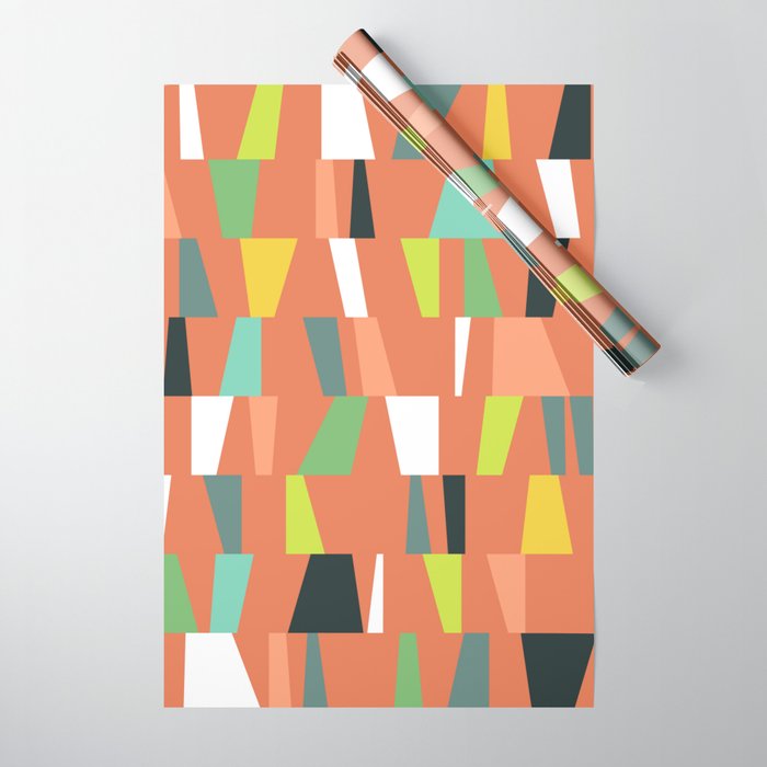 Modern Geometric 38 Wrapping Paper Gallery Image 1