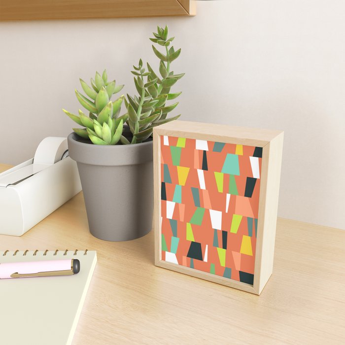 Modern Geometric 38 Mini Art Print Gallery Image 2