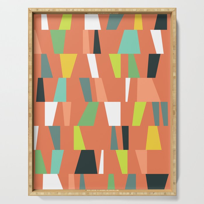 Modern Geometric 38 Serving Tray Gallery Image 1