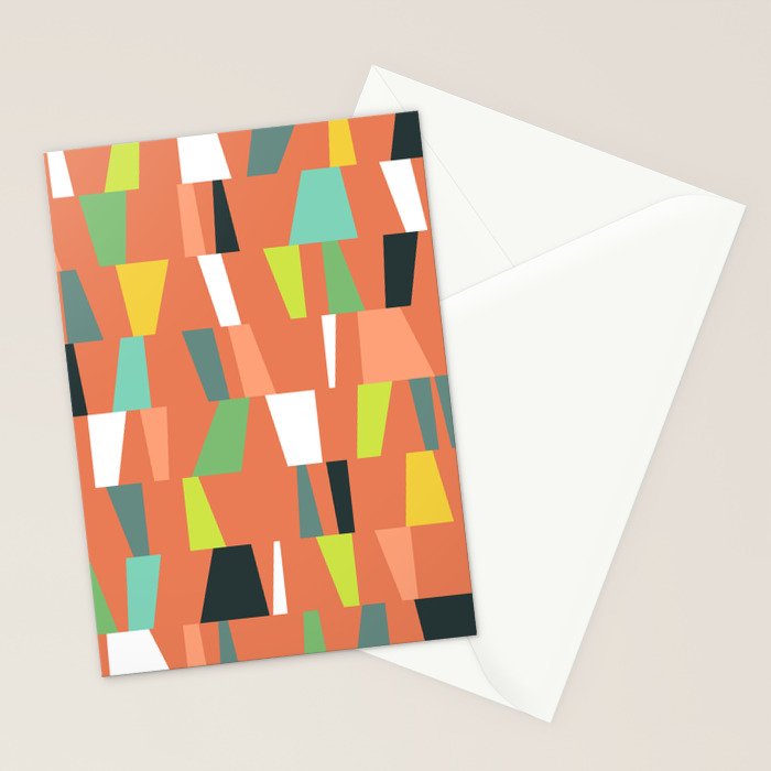 Modern Geometric 38 Stationery Card Gallery Image 2