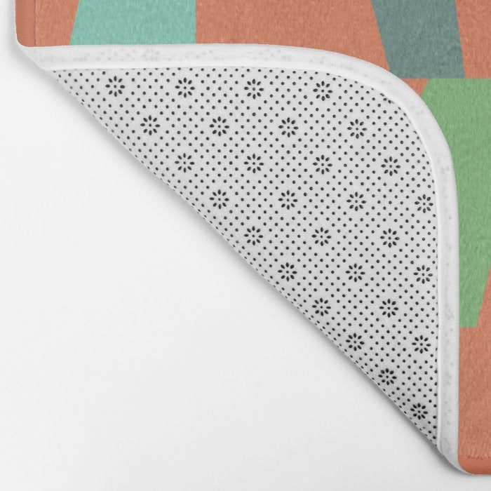 Modern Geometric 38 Bath Mat Gallery Image 2