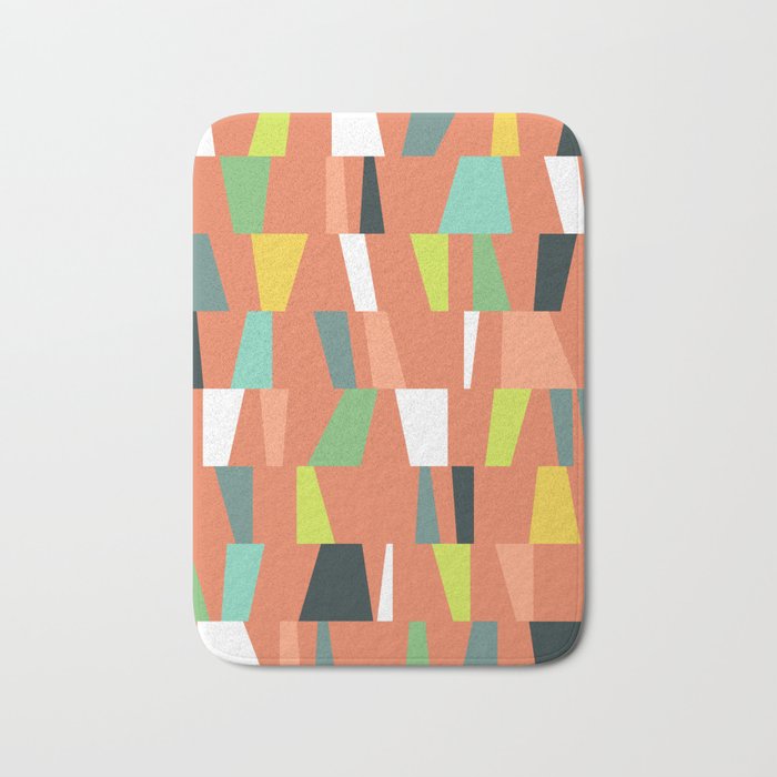 Modern Geometric 38 Bath Mat Gallery Image 1