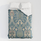 William Morris Vintage Granada Blue & Green Duvet Cover Gallery Image 6