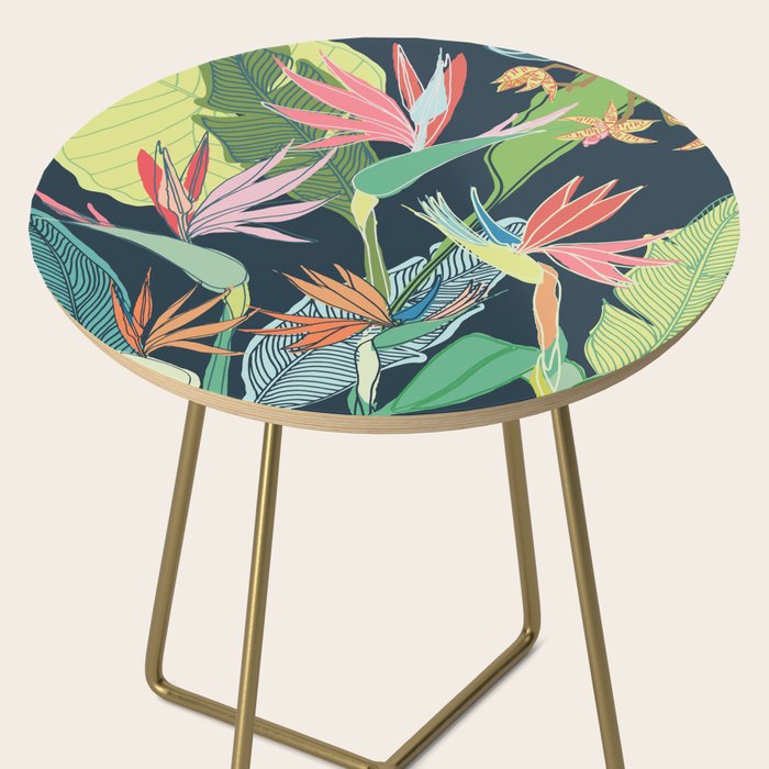 Tropical Bird of Paradise Side Table Gallery Image 2