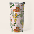 Join Or Die #illustration #wildlife #pattern Travel Mug Gallery Image 2