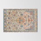 Isfahan Antique Central Persian Carpet Print Rug Gallery Image 2
