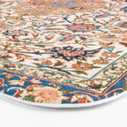 Isfahan Antique Central Persian Carpet Print Bath Mat Gallery Image 3