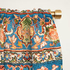 Isfahan Antique Central Persian Carpet Print Window Curtain Gallery Image 2