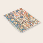 Isfahan Antique Central Persian Carpet Print Notebook Gallery Image 3
