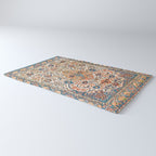 Isfahan Antique Central Persian Carpet Print Rug Gallery Image 3