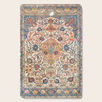 Isfahan Antique Central Persian Carpet Print Cutting Board Gallery Image 1